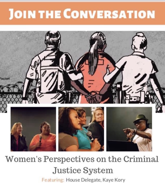 Delegate Kory and Friends of Guest House Host Emotional Discussion of Female Inmates and Re-entry